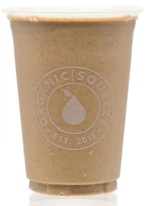 Butter Cup smoothie in Organic Squeeze cup